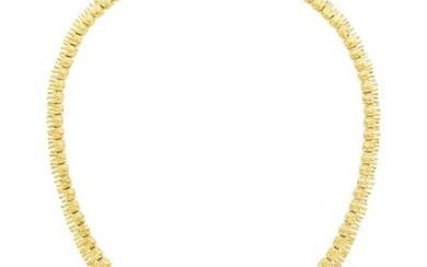 Gold Fringe Necklace, France