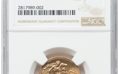 Great Britain: , Elizabeth II gold Sovereign 1979 MS66 NGC, ...