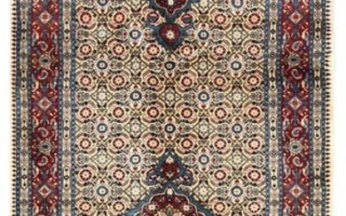 Hand-Knotted Floral Design 34X96 Rare Oriental Runner Rug Kitchen Decor Carpet