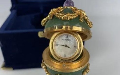 IMPERIAL FABERGE CLOCK EGG