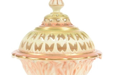 Incense Jar, Royal Worcester #76G