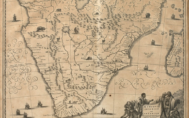 John Ogilby, Karte südlicher Teil von Afrika