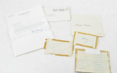 Kennedy and Nixon Autographs, Kennedy Letter