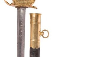 King's bodyguard sword, 1st model, 1814.