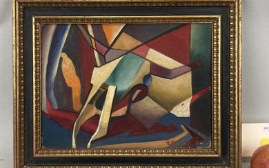 Klubeck, Abstract O/CB Dated 1950
