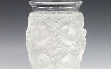 Lalique Bagatelle Crystal Vase