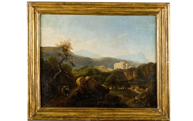 Landscape with wayfarers