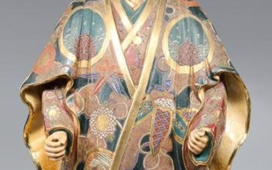 Large Japanese Satsuma Style Figure