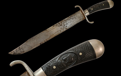 Large hunting sword, knife, German made, Weyersberg Hermanos, last third...
