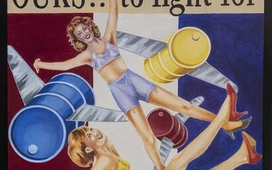 Lauren Bergman, Keep 'Em Flying, Poster