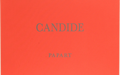 MAX PAPART. Folder “Candide”, with 10 carborundum etchings, signed and numbered 9/125.
