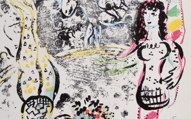 Marc Chagall - Le Jeu des Acrobates, 1963