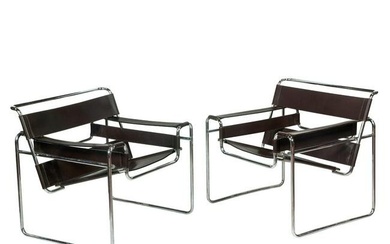 Marcel Breuer, Wassily Chairs, Pair