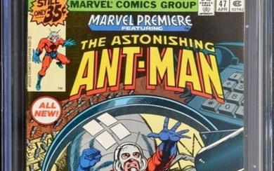 Marvel Comics MARVEL PREMIERE ANT-MAN #47, CGC 8.0