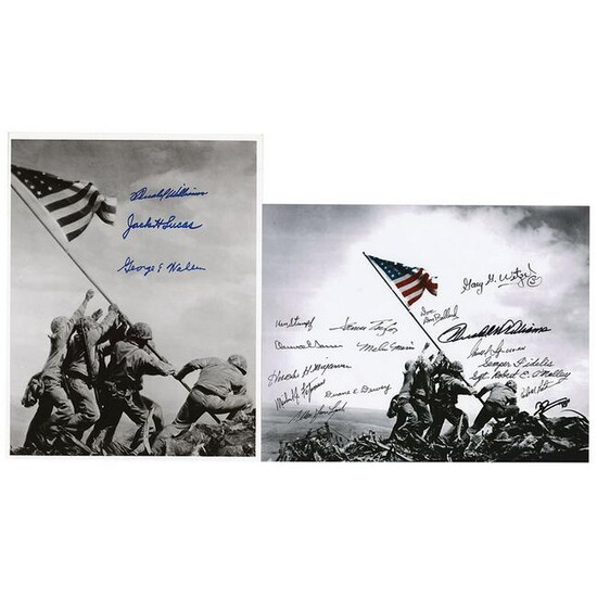 Medal of Honor Recipients (2) Multi-Signed Photographs