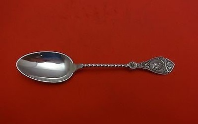 Medallion by Wood & Hughes Sterling Silver Teaspoon with Twist 5 3/4"