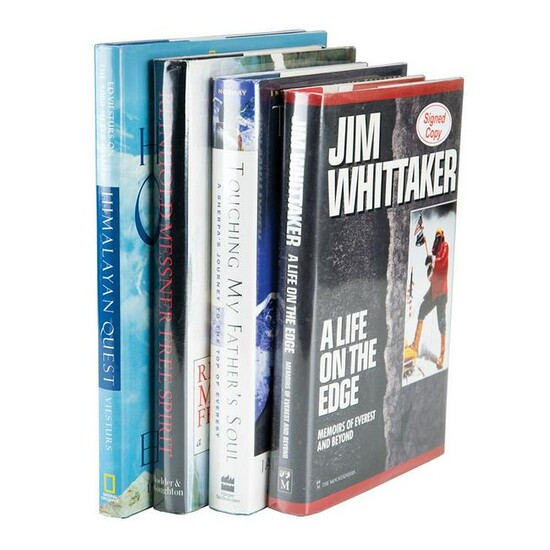 Mountaineering (4) Signed Books