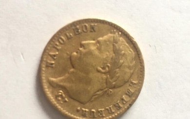 Napoléon I lauré 1 oièces 20 francs or - Lot 20 - Richard Maison de ventes