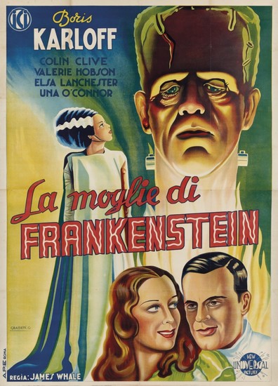 ORLANDO GRASSETTI 'BRIDE OF FRANKESTEIN' DIRECTED BY JAMES WHALE, STARRING BORIS KARLOFF 1939