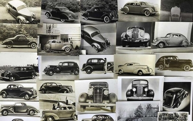 Original period photos of GM, Chrysler and Lincoln