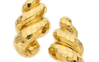 Penaloza & Sons Gold Earrings Metal: 18k gold, 14k...