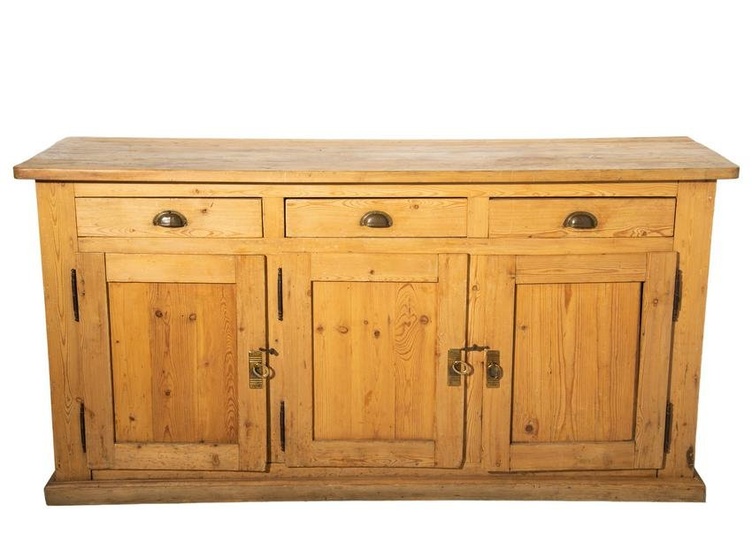 Pine Country Store Counter Cabinet