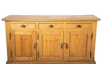 Pine Country Store Counter Cabinet