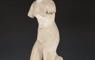 Plaster sculpture after the classics, 19th century;, Venus,...