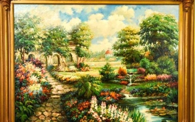 Pollitt Signed Impressionist Style Oil Painting