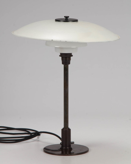 Poul Henningsen. PH 3½/2 table lamp, 1930s