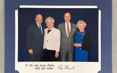 President George Bush Sr. Signed Photograph
