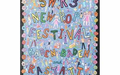 RIZZI, JAMES (1950-2011) "SWR3 New Pop Festival Plakat 2003"