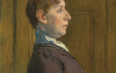 Raoul Dufy (1877-1953), Portrait de femme de profil