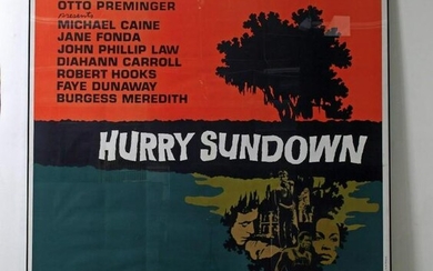 Large Scale Movie poster Hurry Sundown