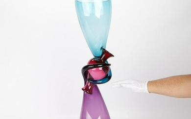 Richard Royal "Relationship" Series Glass Vase