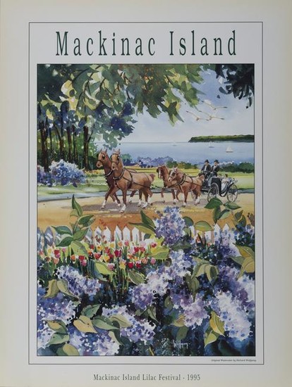 Richard Wolfgang, Mackinac Island, Poster