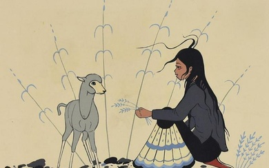 Robert Chee (1938-1972) Navajo Artist