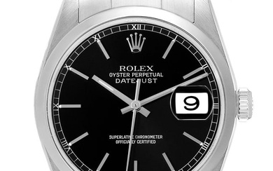 Rolex Datejust 36mm Black Dial