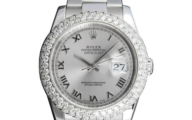 Rolex Datejust Oyster Two Row