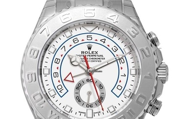 Rolex Yacht-Master II 116689 - Yacht-Master II Automatic White Dial 18k White Gold and Platinum