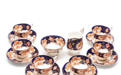 Royal Albert "Heriloom" Bone China Tea Set, Late 20th Century
