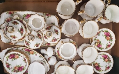 Royal Albert Old Country Roses Items to include 8 Milk Jugs,...