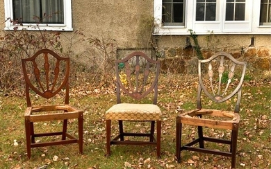 SET of (3) BENCH MADE BOSTON SIDE CHAIRS