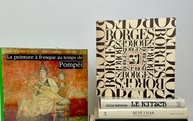 SUR LE THEME DE L'HISTOIRE DE L'ART Lot de 8 ouvrages comprenant : - Marie-Claude...