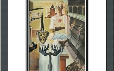 Salvador Dali The Invisible Man Newly Custom Framed Print