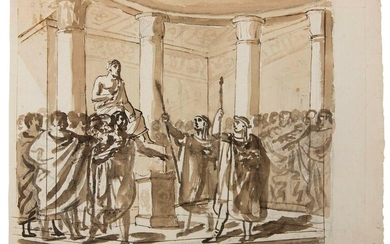 Scuola Neoclassica, Scena storica Studio di figure