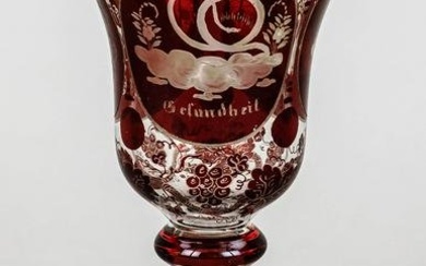 Souvenir goblet, around 1900