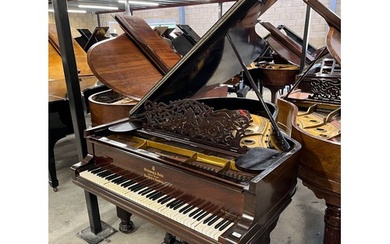 Steinway (c1892) A 6ft 2in Model A grand piano in a rosewood...