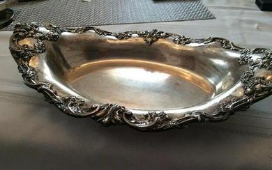 Sterling Silver Antique Bread Basket By J.D Peaqcock