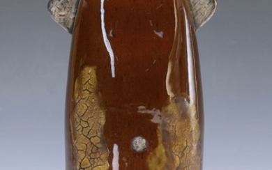 Stoneware vase, France, 1900-05, denotes Clement Marseille, one...
